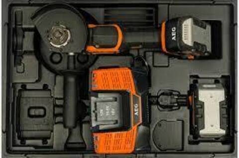 Аккумуляторная Бесщеточная угловая шлифмашина AEG BEWS 18-125BL LI-502C 4935464417