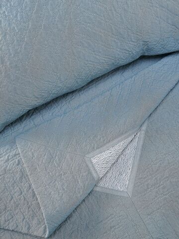 Покрывало 240x260 Claire Batiste Tilt бирюзовое