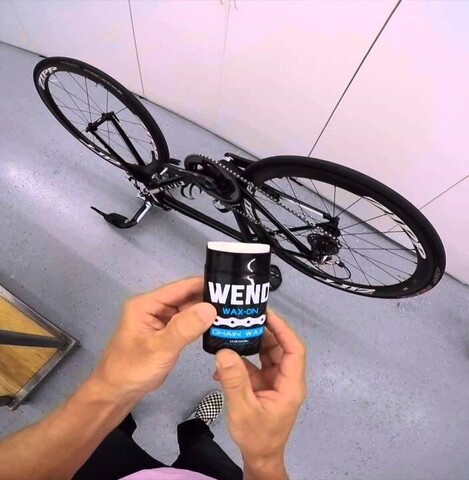 Набор очиститель + смазка для цепи велосипеда WEND Chain Wax Kit