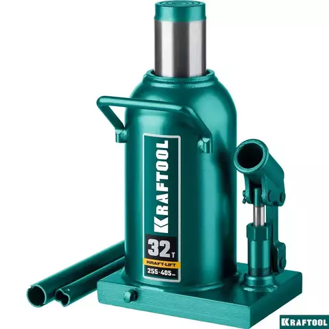 KRAFTOOL KRAFT-LIFT, 32 т, 255 - 405 мм, бутылочный гидравлический домкрат (43462-32)