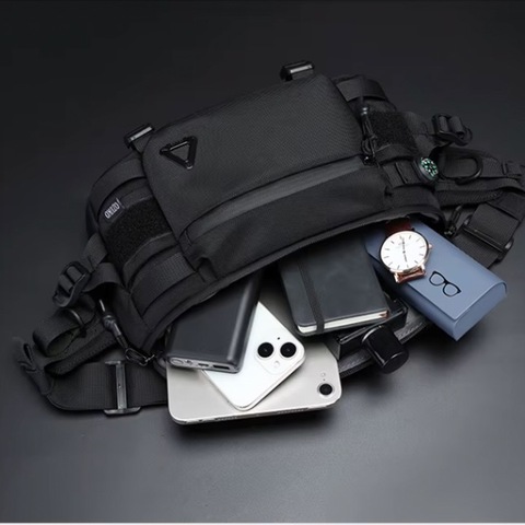 Картинка сумка поясная Ozuko 9778 Black - 14