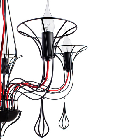 Люстра Arte Lamp Artefact A3225LM-5BK