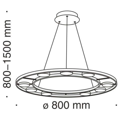 Подвесной светильник Technical Fad MOD070PL-L63B3K