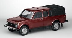 VAZ-2329 pickup Lada 4x4 Niva red 1995 1:43 DeAgostini Auto Legends New Era #15