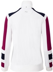 Женская теннисная куртка Fila Jacket Helena - white/navy comb