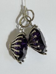 Бажена (серьги из серебра)