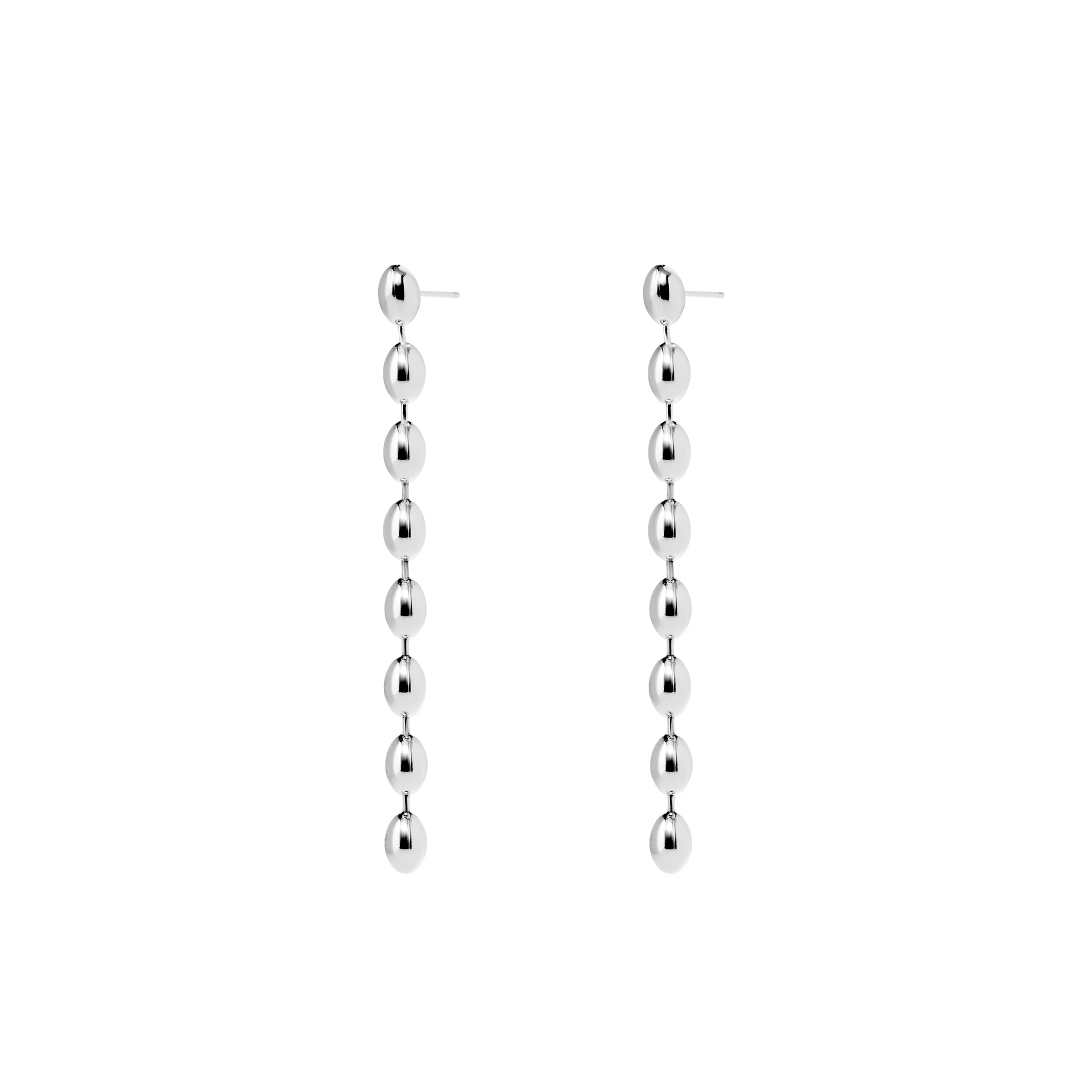 

Серьги Dribble Oval Earrings – Silver