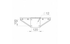 Кольцо баскетбольное Стандартное №7 120х100 мм Zavodsporta