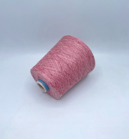Sessia (пр.Италия),art-Aragon, 2000м/100гр. 77% Лен, 23% Хлопок, цвет- Розовый,неоднотонный, арт.28488