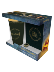 Набор подарочный Lord Of The Rings Бокал + значок + Записная книжка