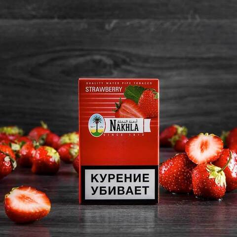 Табак NAKHLA  Strawberry(Клубника) 50г