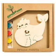 Развивающая игрушка"Кит"с красками