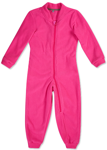 Флисовый комбинезон на молнии OLDOS "Дарси", цвет розовый