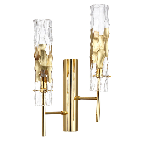 Настенный светильник Crystal Lux PRIMAVERA AP2 GOLD