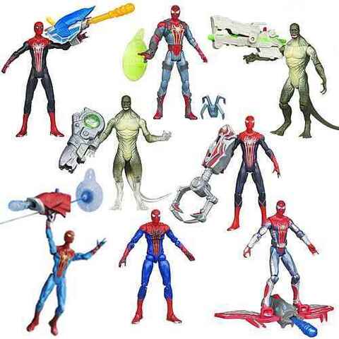 Новый Человек паук фигурка 9.5 см с аксессуаром