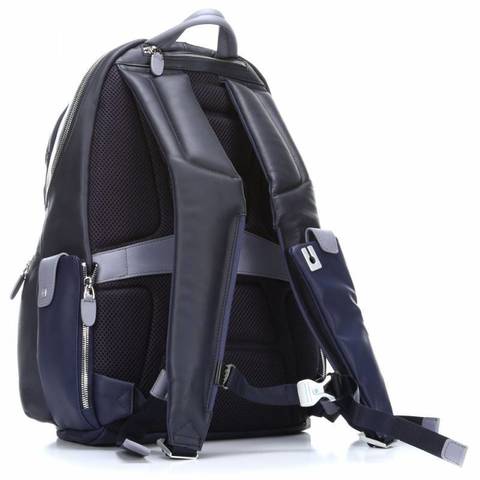 Рюкзак унисекс Piquadro Coleos CA2943OS/BLU2, синий натур./искуст. кожа