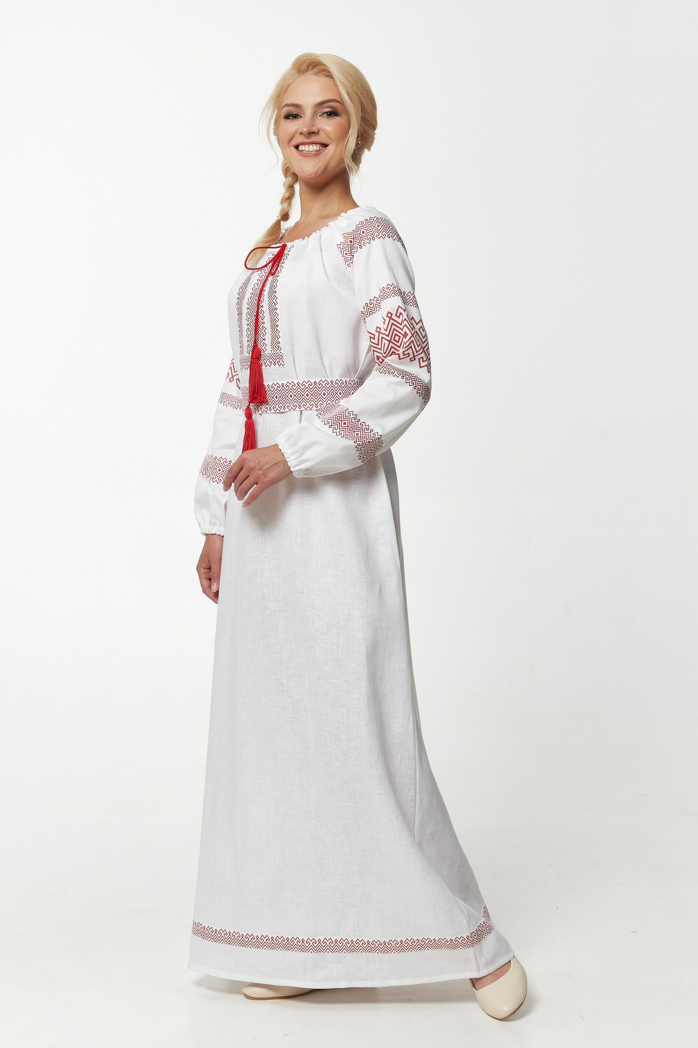 Льняное платье - Купить платье из льна - Украина - Киев - Leomirra