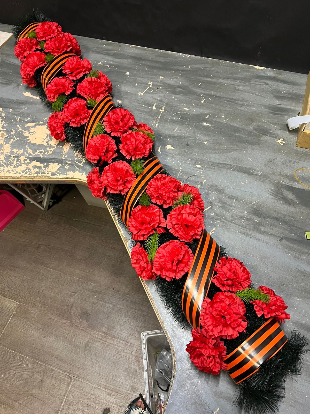 Гавайские цветы тканевые гирлянда 2 м розовые купить по цене грн в магазине рукоделия идей