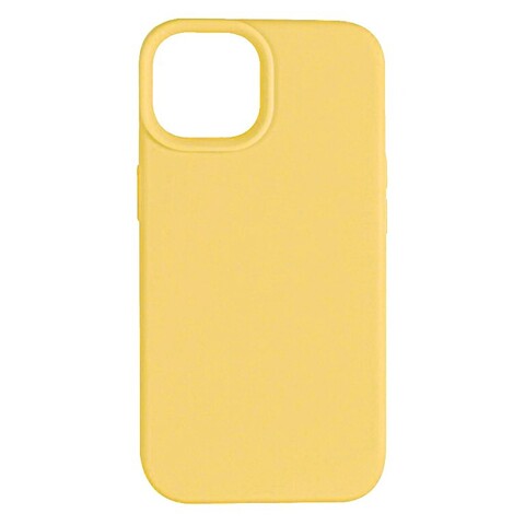 Силиконовый чехол Silicon Case WS для iPhone 14 (6,1") (Желтый)