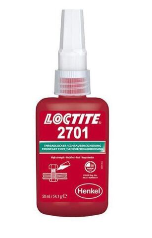 Loctite 2701 (Локтайт 2701) - резьбовой фиксатор высокой прочности - 50 мл