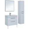 Aquanet 242262 Тумба Nova 75 2 ящ. цв.бел. глянец (242262)