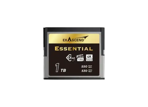 Карта памяти Exascend 1TB CFX Series CFast 2.0 Memory Card 550/ 530 /520 MB/s VPG-130