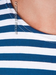 Голубая полоса ВДВ - Магазин тельняшек.руФутболка-тельняшка прямая (голубая полоса) в Магазине тельняшек