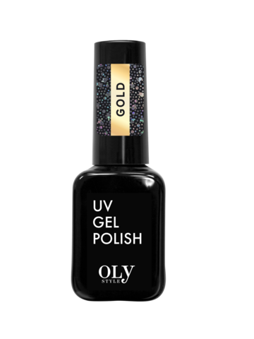 OLYSTYLE Топовое покрытие без липкого слоя Glitter Top Coat тон 03 gold