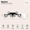 Настенный светильник Maytoni Dallas MOD547WL-09B