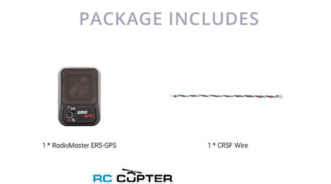 ERS-GPS Модуль RadioMaster для совместимых приемников ELRS PWM серии ER6, ER8