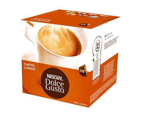 Кофе в капсулах Dolce Gusto Lungo, 16 капсул