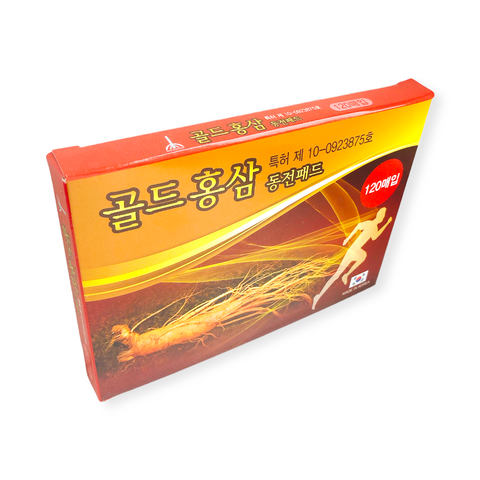 Daejeon RED GINSENG DONG JEON PAD set 120pc