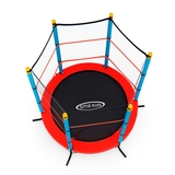 Батут детский DFC SMRKIDS 55" с сеткой, RED фото №6