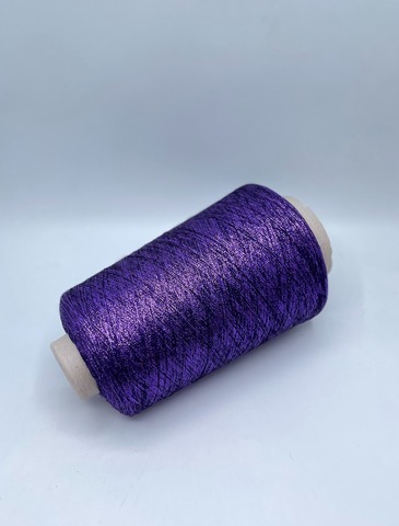 Linea Piu (пр.Италия) art-Amy special, 3500м / 100 гр.80% вискоза, 20% люрекс, цвет-Черно-фиолетовый(857) арт.34518
