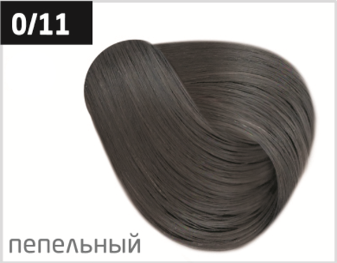 OLLIN color 0/11 корректор пепельный 60мл перманентная крем-краска для волос