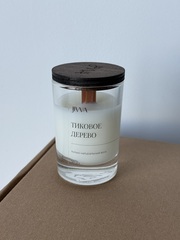 Свеча натуральная ароматическая JIWA 50 мл - Тиковое дерево