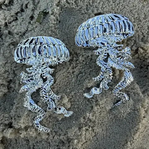 Серьги Медуза