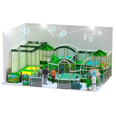 Детский игровой лабиринт «Джунгли» 60 м²