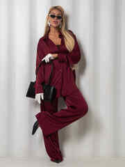 Брюки Камелия (бордо)