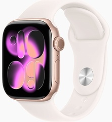 Apple Watch Series 11 42mm Rose Gold Aluminum Case with Sport Light Blush