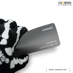 Carbins Color PPF Knight Grey MF 01L серая матовая цветная полиуретановая защитная антигравийная пленка