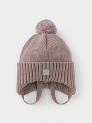 шапка  для девочки  КВ 20401/ш/пудра