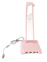 Подставка для наушников с RGB подсветкой и USB выходами