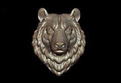 Силиконовый молд № 556 Медведь