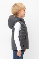 жилет  для мальчика  ВК 35009/20 ГР