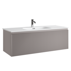 Sancos SNR1.0120SM Тумба подвесная SANCOS Snob R 1.0 1195х445х406, c одним ящиком оснащенным доводчиками, Doha Soft , арт.SNR1.0120SM фото