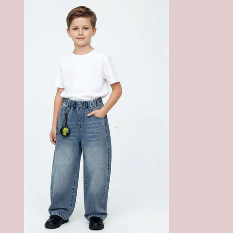Джинсы мальчику (5-10) 260312-NZK8151.1