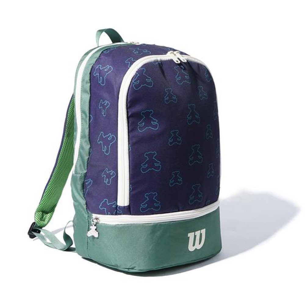 Теннисный рюкзак Wilson BEAR BACKPACK Navy/Green