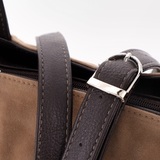 Сумка Саломея 505 эко-замша песочный