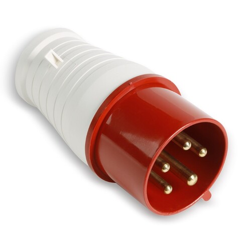 Вилка кабельная перенос. 3Р+Е+N 16А 380В IP44 (015)